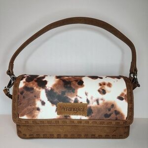 Wrangler Tan and White Shoulder Bag